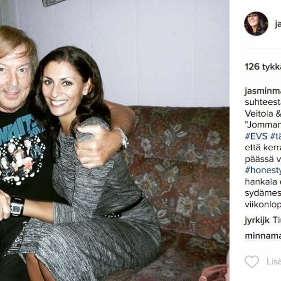Jasmin Mäntylältä jäätävä kuitti Dannylle – julkaisi herkän yhteiskuvan!