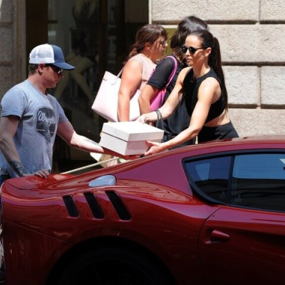 Kimi Räikkönen shoppaili häävaatteita Italiassa – kuvat!