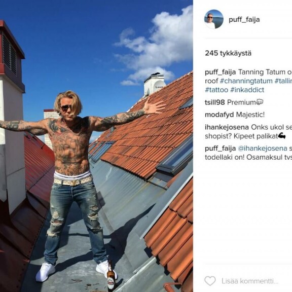 Shirly Karviseen yhdistetty Lauri Taats on tatuoitu komistus – viihtyy Cheekin kanssa samassa ystäväpiirissä!