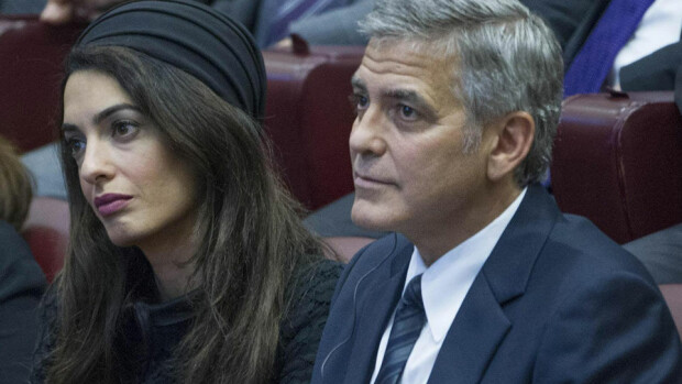 George ja Amal Clooney lirissä: Häirikkö ahdistelee! George ja Amal Clooney lirissä: Häirikkö ahdistelee!