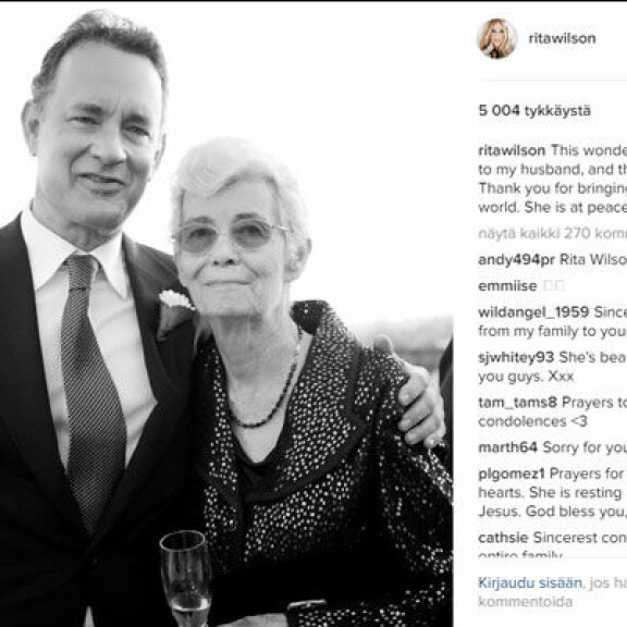 Hollywood-tähden suru: äiti menehtyi