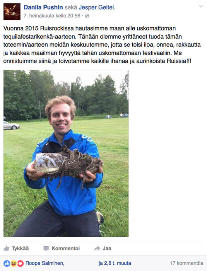 Ruisrockin FB-seinä täyttyy hulvattomista tarinoista: yksi sai Roope Salmisenkin hyväksynnän!