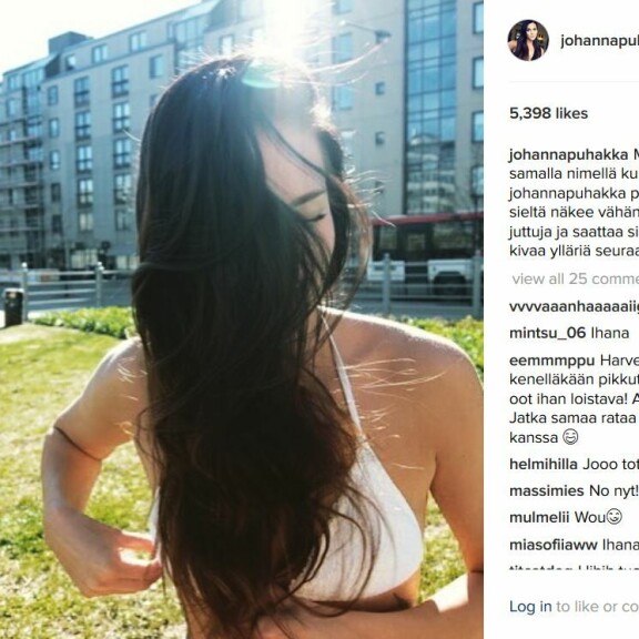 Salkkari-kaunotar kiusoittelee bikinivilautuksella - tukkaputous edessä!