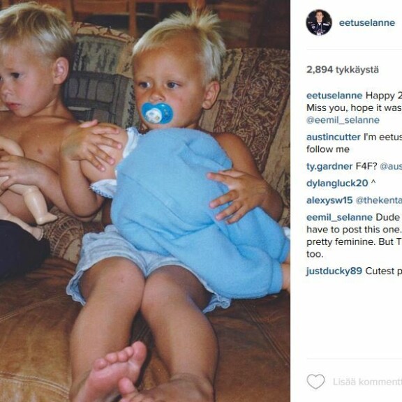 Aww, Eetu Selänne onnitteli veljeään söpösti - Eemil nolostui: Oliko pakko?!