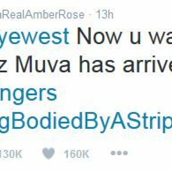Amber Rose raivostui Kanye Westille: Kaipaat sormiani peräaukkoosi!