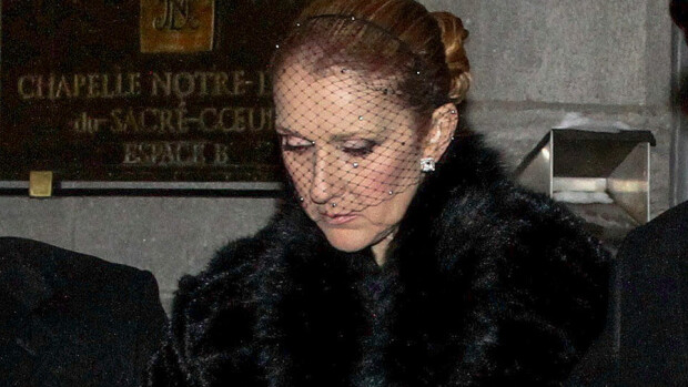 Celine Dion saapui aviomiehensä hautajaisiin - suru sydäntä särkevää Celine Dion saapui aviomiehensä hautajaisiin - suru sydäntä särkevää
