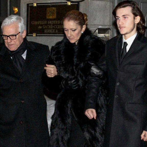 Celine Dion surun murtamana aviomiehensä muistotilaisuudessa