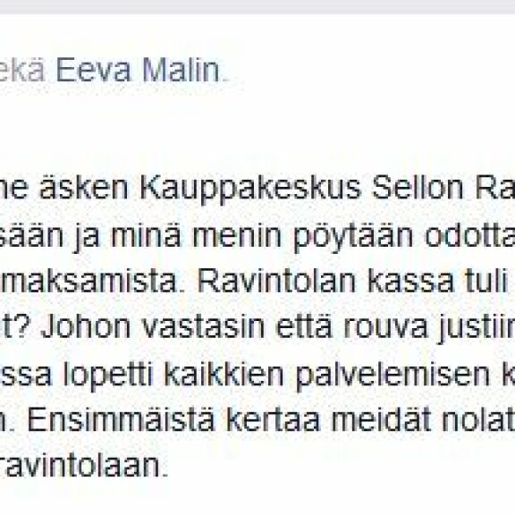 Suomalainen julkkispariskunta raivostui: Meidät nolattiin koko ravintolan edessä!