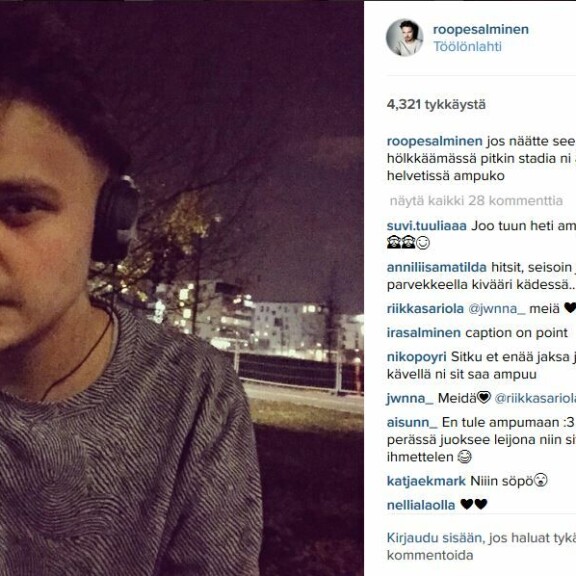 Oho, Roope Salminen laihdutuskuurilla - kuva!