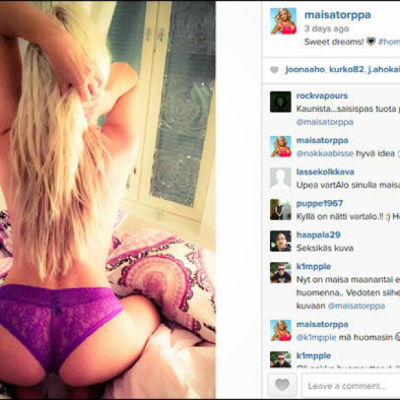 Aloittiko tissikohu-Maisa uuden sodan? Nyt fitnessiä vastaan!