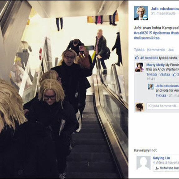 Tämä vaaliehdokas kampanjoi kloonien avustuksella - kuva!