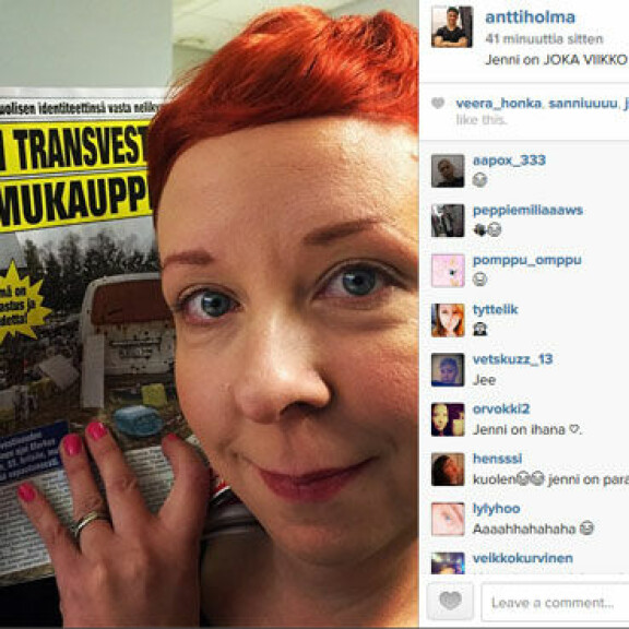 Putous-Antti vertasi kollegaansa transvestiittiin romukauppiaaseen - kuva!