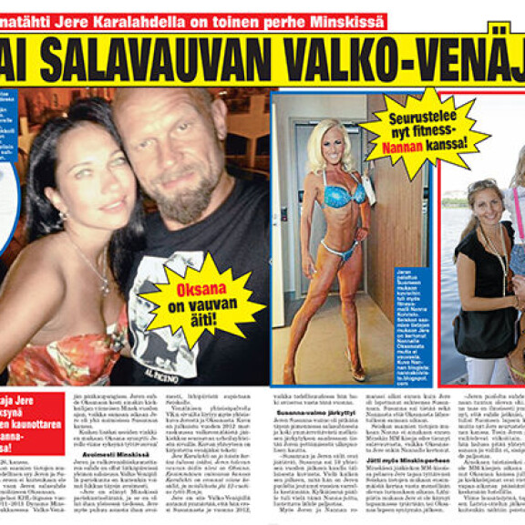Jere Karalahden salattu tytär on jo suloinen taapero - kuvat Valko-Venäjältä!
