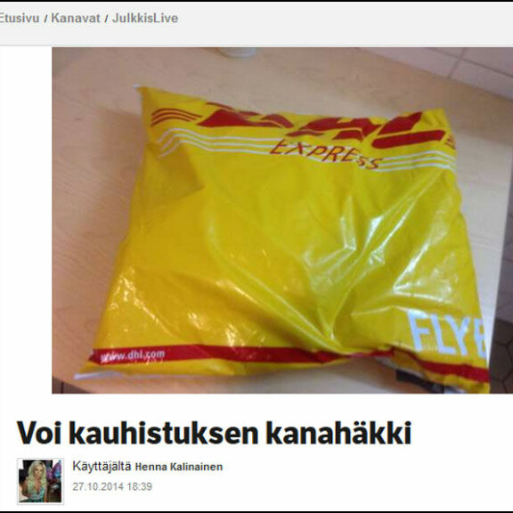 Henna Kalinainen sai 'vastenmielistä' postia: Niin naurettavan näköinen, että morjens!!