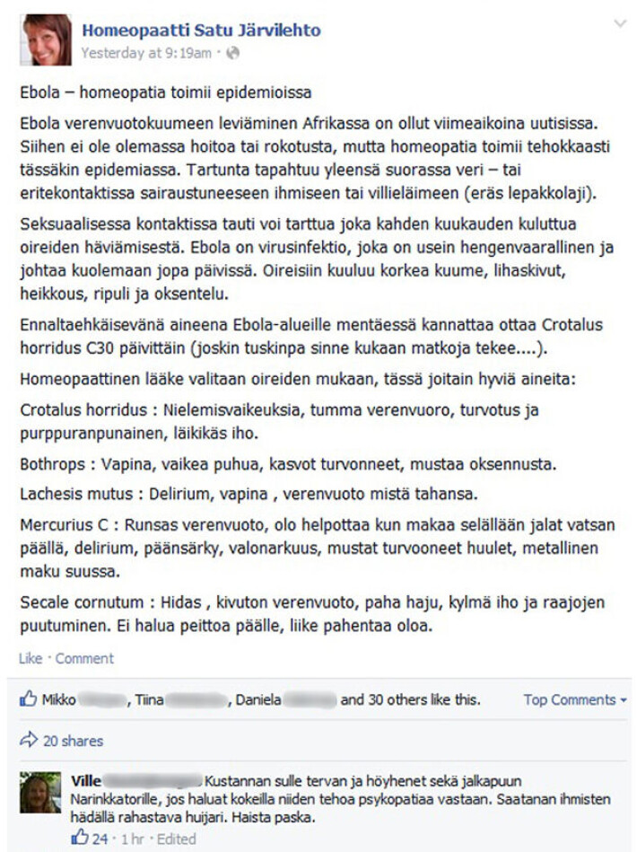 JJ Lehdon vaimo nostattamastaan Facebook-raivosta: Lasketaan nettikiusaamiseksi!