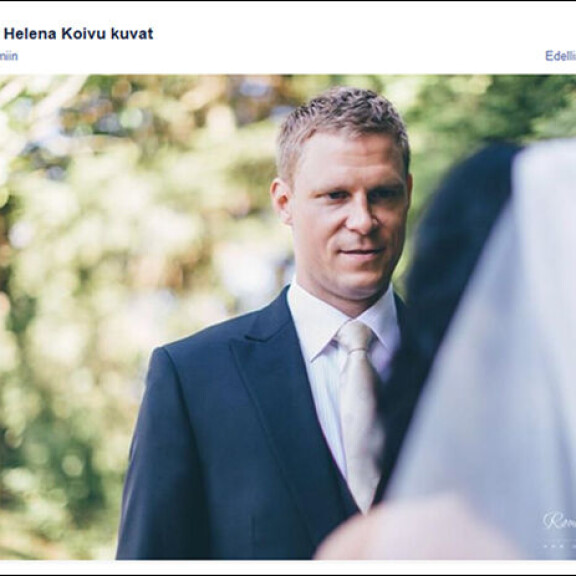 Kiekkoilija Mikko Koivun ja Helena-rakkaan romanttiset hääkuvat - katso!