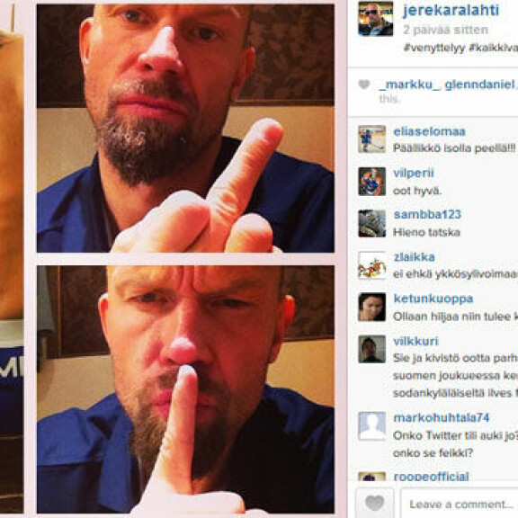Uuh, Jere Karalahti vilauttaa paljasta pintaa Suomi-boxereissa - katso!