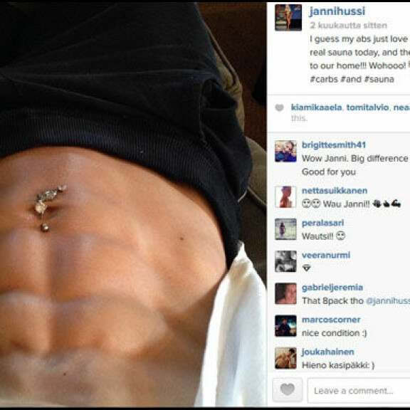 Leijonatähden tyttöystävä on fitness-malli - huh, mikä pyykkilautavatsa!
