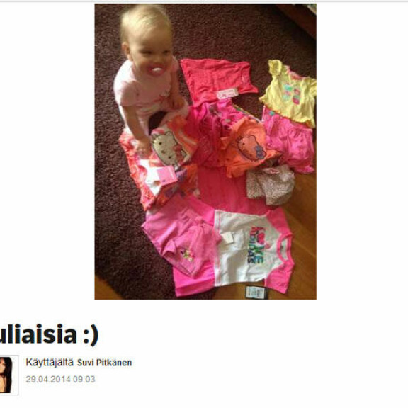 Näin Suvi Pitkänen pukee Safina-tyttönsä vapuksi - söpöysvaroitus!
