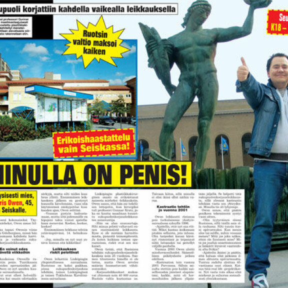 Mieheksi leikattu Suomi-julkkis kihlasi kaunottaren - kuva!