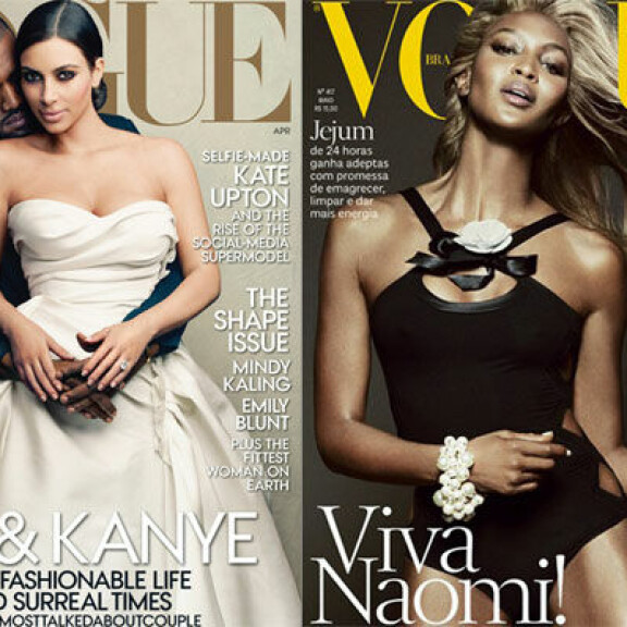 Naomi Campbell repesi Kim Kardashianin ja Kanye Westin Vogue-kannelle - video!