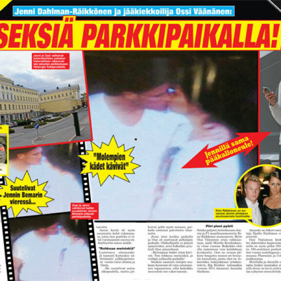 Muistatko tämän: pronssi-Leijona ja Jenni Dahlman seksipuuhissa parkkipaikalla!