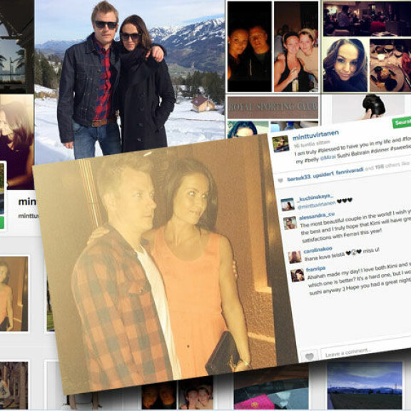Kimi Räikkönen ja Minttu valloittivat fanien sydämet - katso söpö yhteiskuva!