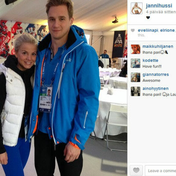 Kiekkoleijona livahti olympiakylästä tyttöystävänsä luo yöksi!