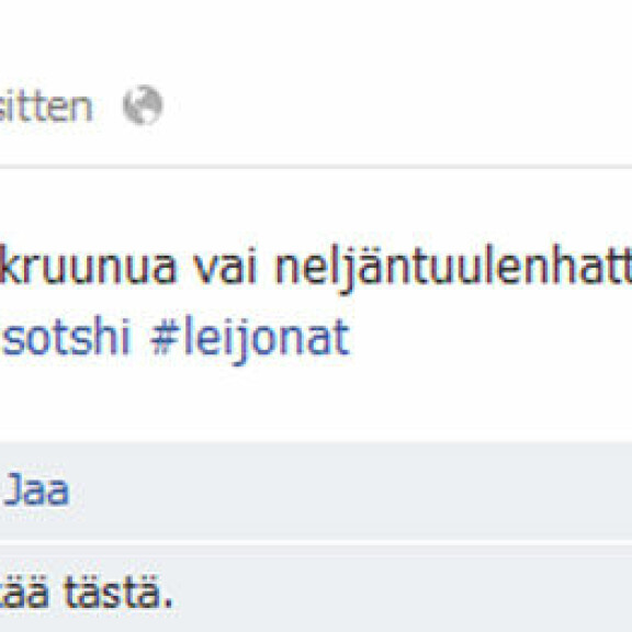 BB-Aslak Suomi-Ruotsi-matsista: Bitsit homahtaa!