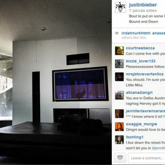 Justin Bieber muutti 'avaruusalukseen' - kuvat!