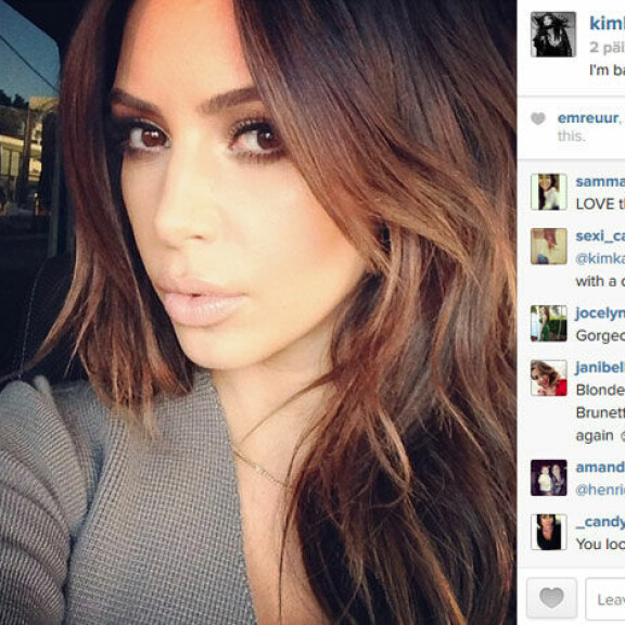 Tätä muodonmuutosta Kim Kardashian katuu!