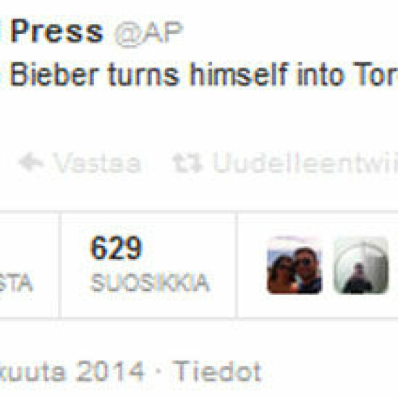 Mitäh - nyt Bieber sai Kanadassa syytteen pahoinpitelystä!