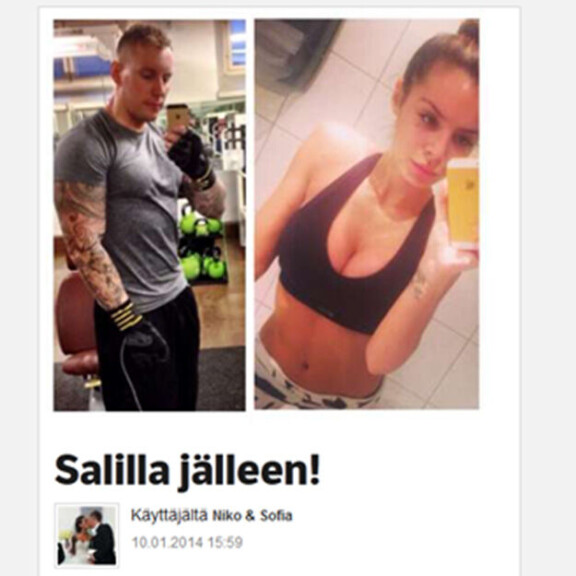Huh, miten seksikäs treeniasu, Sofia Ruusila-Nousiainen!