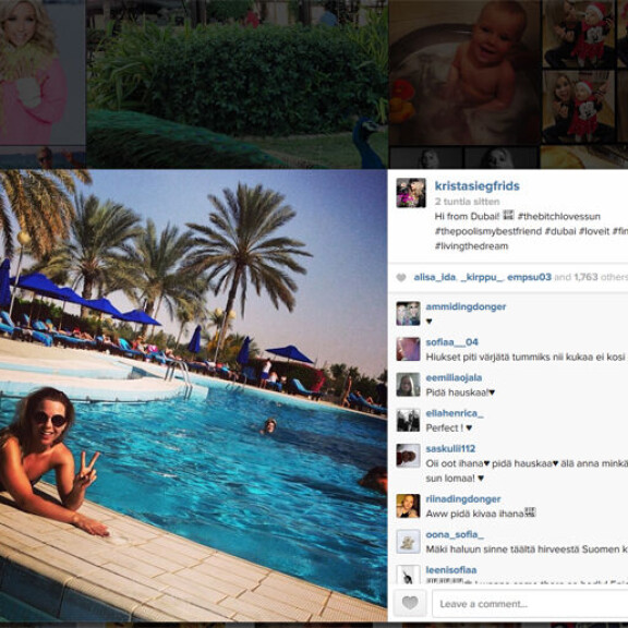 Krista Siegfrids esitteli upeaa bikinipeppuaan - kuvat!