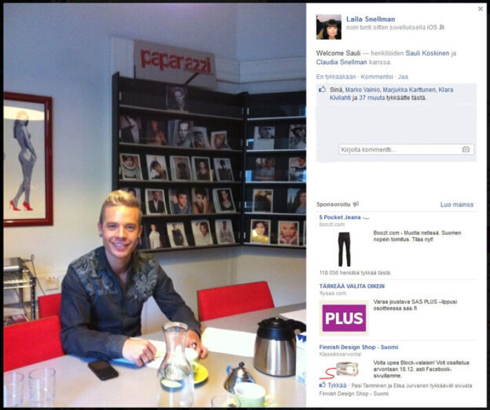 Sauli Koskinen sai mallisopimuksen huipputiimiltä?!