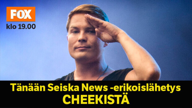Seiska News tänään: Erikoislähetyksen päätähtenä CHEEK! Seiska News tänään: Erikoislähetyksen päätähtenä CHEEK!