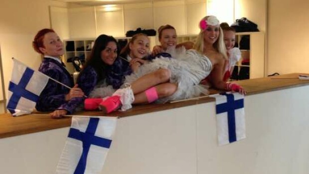 Viisu-Krista juhli Janne-rakkaansa kanssa - kuvat! Viisu-Krista juhli Janne-rakkaansa kanssa - kuvat!