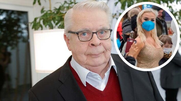 Kalervo Kummola puhuu suunsa puhtaaksi kultamekko-Iidasta: 'Kullankaivaja vai mikä?' kalervo kummola, iida vainio
