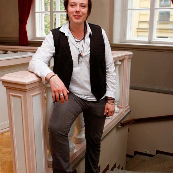 Tältä 24-vuotias Elias Hämäläinen näytti X Factor -kilpailijana vuonna 2010. Elias Hämäläinen