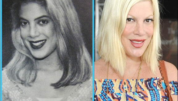 Oho, leikelty Tori Spelling 17-vuotiaana ja nyt!