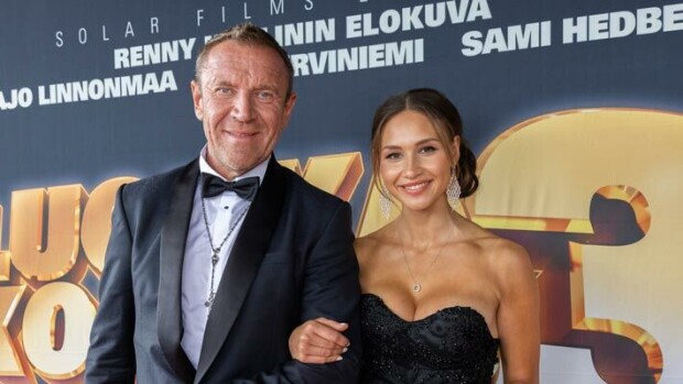 Uhattiin turvamiehillä! Renny Harlinin vaimon siskolle annettiin porttikielto ökykihlajaisiin Renny ja Johanna Harlin