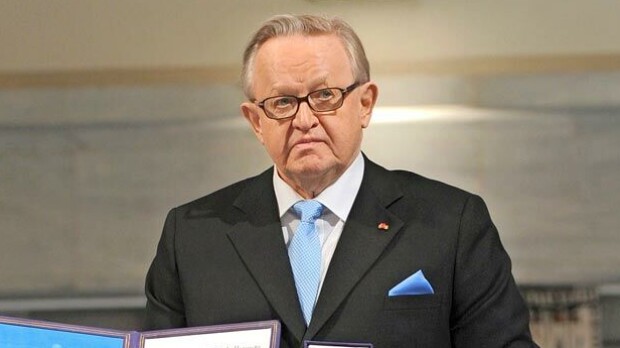 Muistatko? Seiska pilkillä Martti Ahtisaaren kanssa