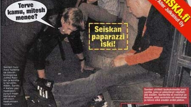 Santeri konttasi kännissä! Santeri konttasi kännissä!