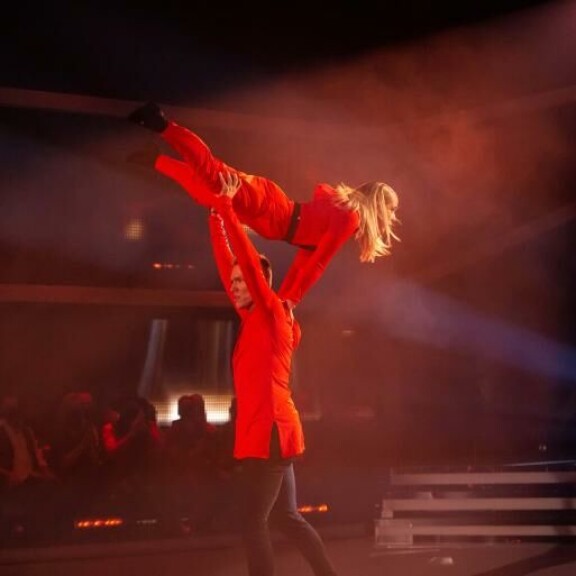 Kristan ja Anssin freestyle oli saanut innoituksen Netflixin Rahapajasta. Krista Siegfrids