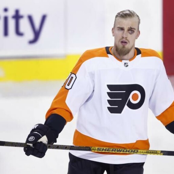 Philadelphia Flyersin luottosoturi Rasmus Ristolaiselle saattaisi hyvinkin löytyä käyttöä Leijonissa. Philadelphia Flyersin luottosoturi Rasmus Ristolaiselle saattaisi hyvinkin löytyä käyttöä Leijonissa.