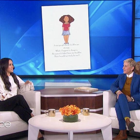 Meghan raotti Ellen DeGeneresille perhe-elämäänsä ja esitteli tuoreen kuvan pojastaan: 'Suloinen haisunäätä' Sussexin herttuatar Meghan ja Ellen DeGeneres