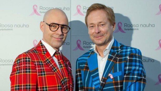 Julkisuudesta kadonnut Neon 2-yhtyeen Rami Alanko hämmästyi, kun Jussi Rainio, 56, avasi suunsa: ”Mietin, kannattaako niistä niin valtavan avoimesti…” Jussi Rainio & Rami Alanko.