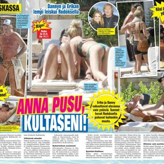 SEISKA 39/2016 Erika nousi kuuluisuuteen Dannyn nuorena naisystävänä. SEISKA 39/2016 Erika nousi kuuluisuuteen Dannyn nuorena naisystävänä.