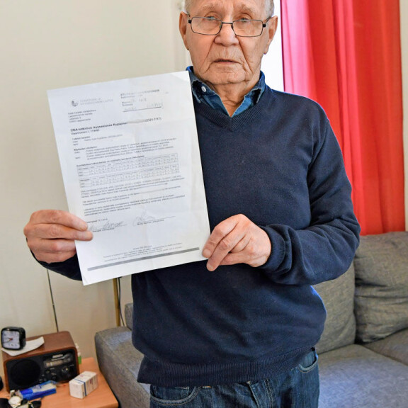 Terveyden ja hyvinvoinnin laitoksesta lähetetty dnatutkimus päätti vuosikymmenten piinan. Terveyden ja hyvinvoinnin laitoksesta lähetetty dnatutkimus päätti vuosikymmenten piinan.
