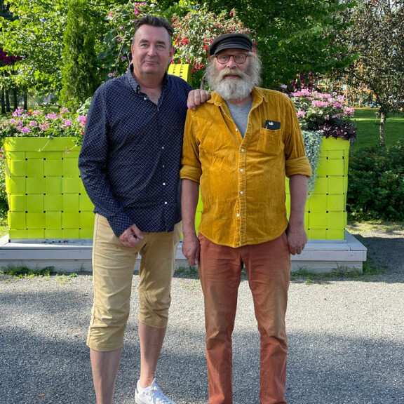 Pelle Hermannin legendaarista hahmoa näytteli alun perin Veijo Pasanen. Kuva: Ylen kuvapalvelu Nähtäväksi jää, saako Vesa Vierikon parta kyytiä, kun kuvaukset alkavat, vai onko 2020-luvun Hermanni parrakas pelle.